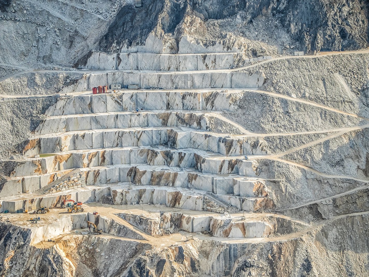 Natural stone quarry